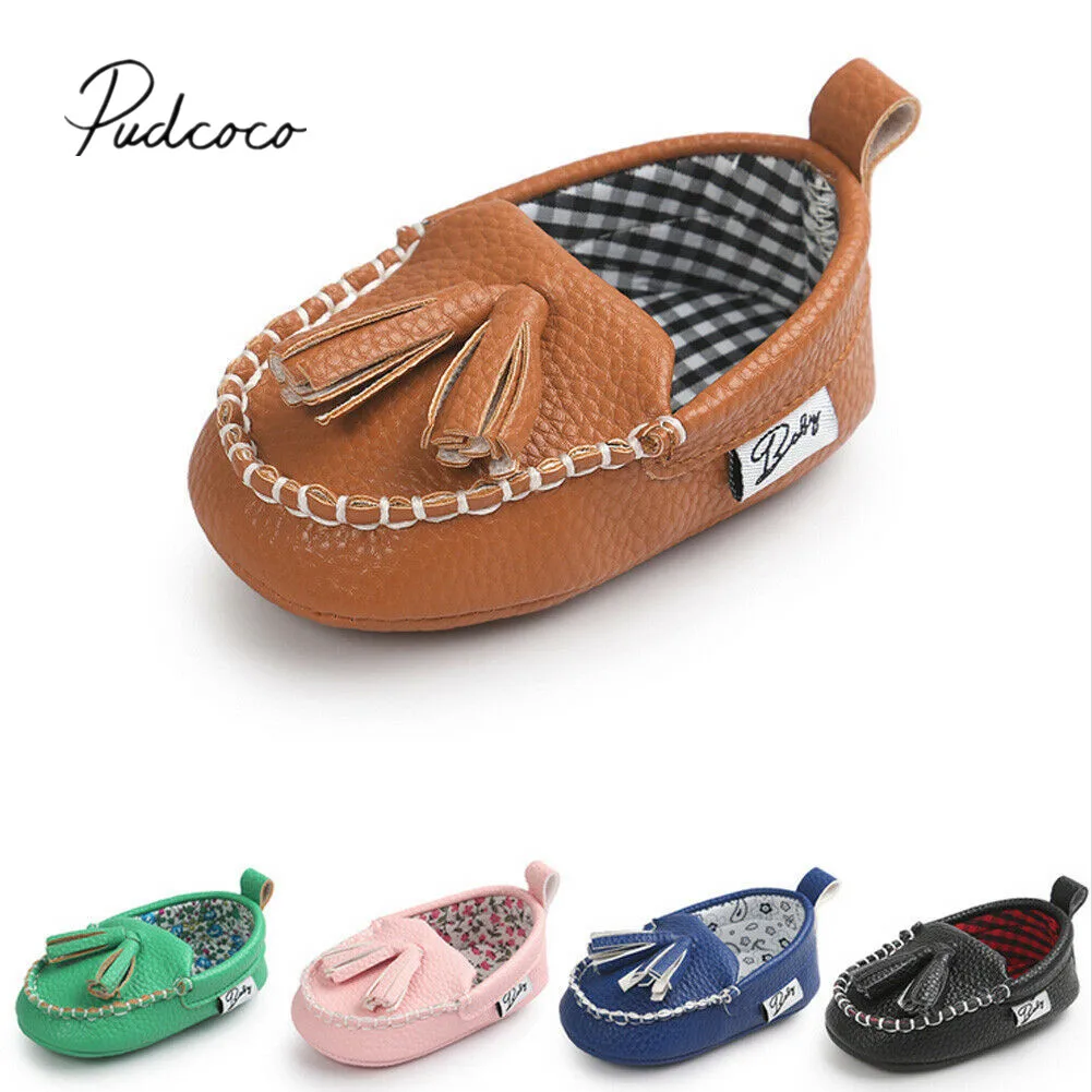 2019 Children Shoes Toddler Newborn Baby Boy Girl Soft Sole Crib Shoes Tassels Sneakers Anti-slip Prewalkers Peas First Walkers
2019 Children Shoes Toddler Newborn Baby Boy Girl Soft Sole Crib Shoes Tassels Sneakers Anti-slip Prewalkers Peas First Walkers