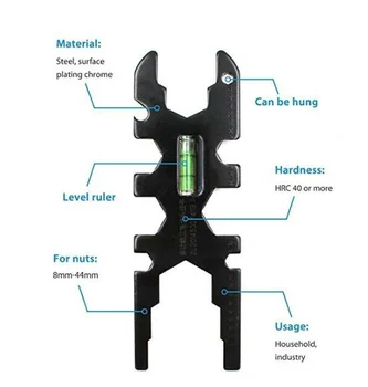Bathroom Faucet Taps Wrench Nut Gland Bubbler Spool Installation and Maintenance Tools Simple and Convenient
Bathroom Faucet Taps Wrench Nut Gland Bubbler Spool Installation and Maintenance Tools Simple and Convenient