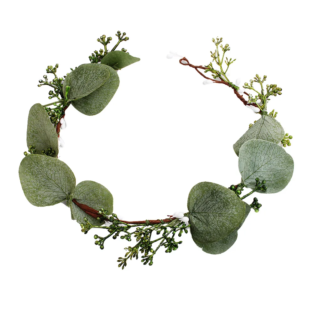 1pc Bridal Headband Floral Durable Garland Headpiece Hair Wreath for Beach Vacation | Аксессуары для одежды