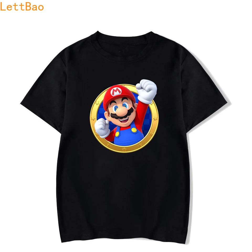 Super Mario Bros T Shirts Men Cool New cartoon Print Men Super Mario T Shirt Fashion cotton Short Sleeve Retro T-shirt homme
Super Mario Bros T Shirts Men Cool New cartoon Print Men Super Mario T Shirt Fashion cotton Short Sleeve Retro T-shirt homme
