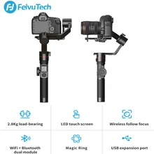 Feiyu Tech AK2000 3-Axis Handheld Camera Stabilizer Draadloze Verbinding Gimbal voor Nikon D850 2.8 kg Payloa(China)