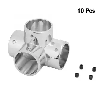 10pcs Zinc Alloy 25mm K Shape Round 3-way Pipe Fitting Connector for Furniture Rack
10pcs Zinc Alloy 25mm K Shape Round 3-way Pipe Fitting Connector for Furniture Rack