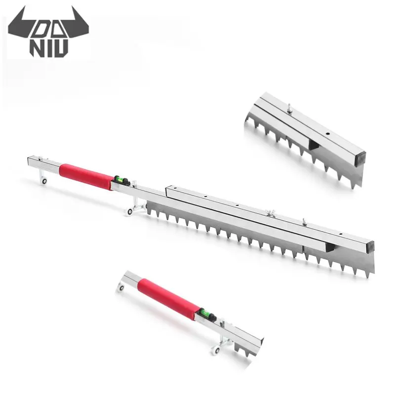 DANIU Multifunction Quick Tile Sand Paving Tool 800mm Length Sand Paver with Level Stainless Steel Tile Leveling Gray System
DANIU Multifunction Quick Tile Sand Paving Tool 800mm Length Sand Paver with Level Stainless Steel Tile Leveling Gray System
