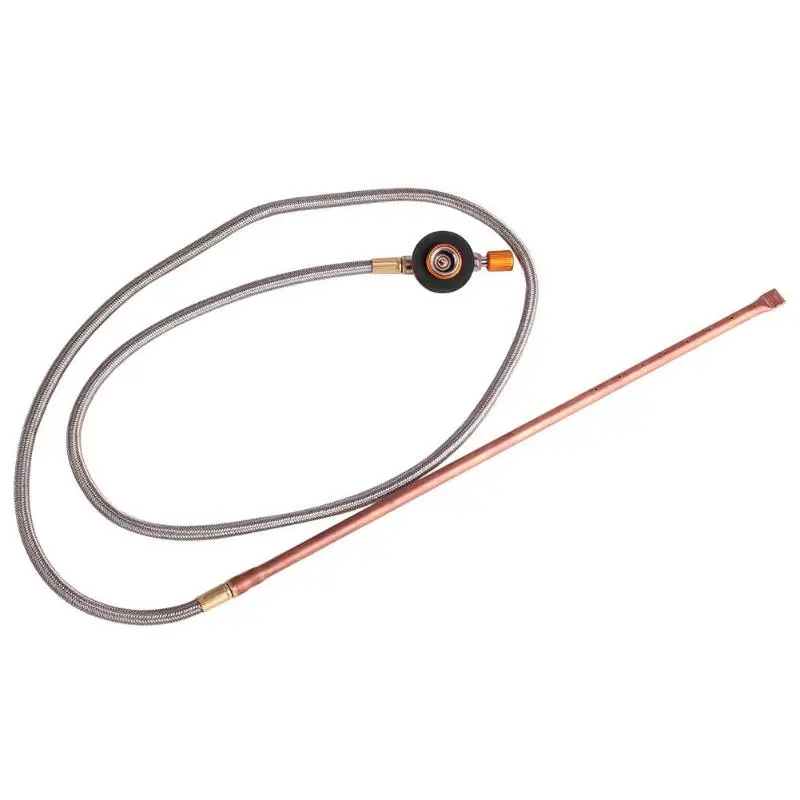 Outdoor Camping Picnic Stove Head Flat Gas Tank Copper Long Converter Portable Refill Adapter
Outdoor Camping Picnic Stove Head Flat Gas Tank Copper Long Converter Portable Refill Adapter