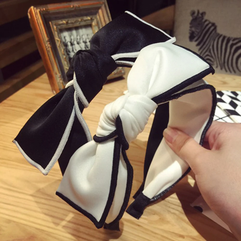 Black White Hairbands Bowknot Headband Twist Knot Women Hair Head Hoop Bands Accessories Fashion Bow Girls Head Headwear
Black White Hairbands Bowknot Headband Twist Knot Women Hair Head Hoop Bands Accessories Fashion Bow Girls Head Headwear