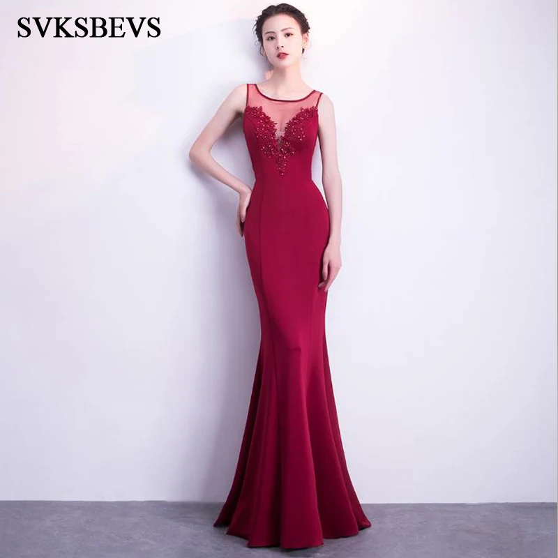 SVKSBEVS 2019 O Neck Sequined Appliques Mermaid Long Dresses Elegant Party Bodycon Illusion Backless Maxi Dress
SVKSBEVS 2019 O Neck Sequined Appliques Mermaid Long Dresses Elegant Party Bodycon Illusion Backless Maxi Dress