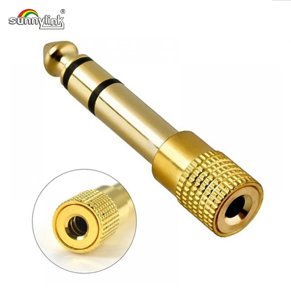 2 pcs/Lot 6.35MM Jack Male to 3.5MM Female Music Audio Adapter 6.35MM 1/4" to 3.5MM 1/8" Audio Converter
2 pcs/Lot 6.35MM Jack Male to 3.5MM Female Music Audio Adapter 6.35MM 1/4" to 3.5MM 1/8" Audio Converter