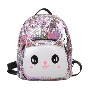 Sequins Cat Backpacks Women PU Mochila Bling Rucksack Glitter Teenager Girls Travel Shoulder Bags School Bag Sequin Bolsas Mujer
Sequins Cat Backpacks Women PU Mochila Bling Rucksack Glitter Teenager Girls Travel Shoulder Bags School Bag Sequin Bolsas Mujer