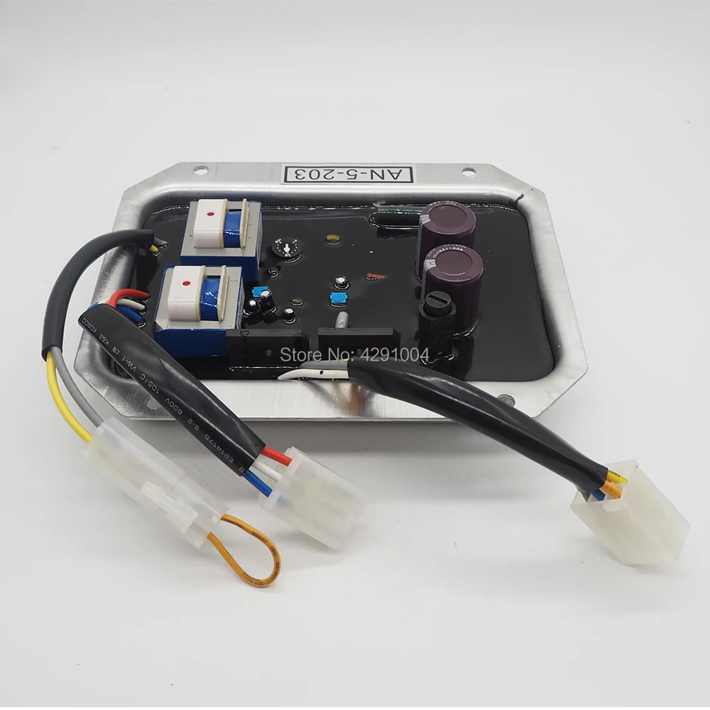 AN-5-203 AVR Automatic Voltage Regulator for Denyo Generator From Chinese Manufacturer 
AN-5-203 AVR Automatic Voltage Regulator for Denyo Generator From Chinese Manufacturer