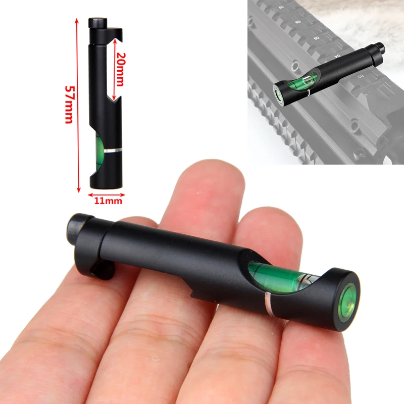 Hunting Accurate Bubble Level for 20mm Picatinny Weaver Rail Dovetail Riflescope Scope Mount Sniper Air Rifles Gun Accessories
Hunting Accurate Bubble Level for 20mm Picatinny Weaver Rail Dovetail Riflescope Scope Mount Sniper Air Rifles Gun Accessories