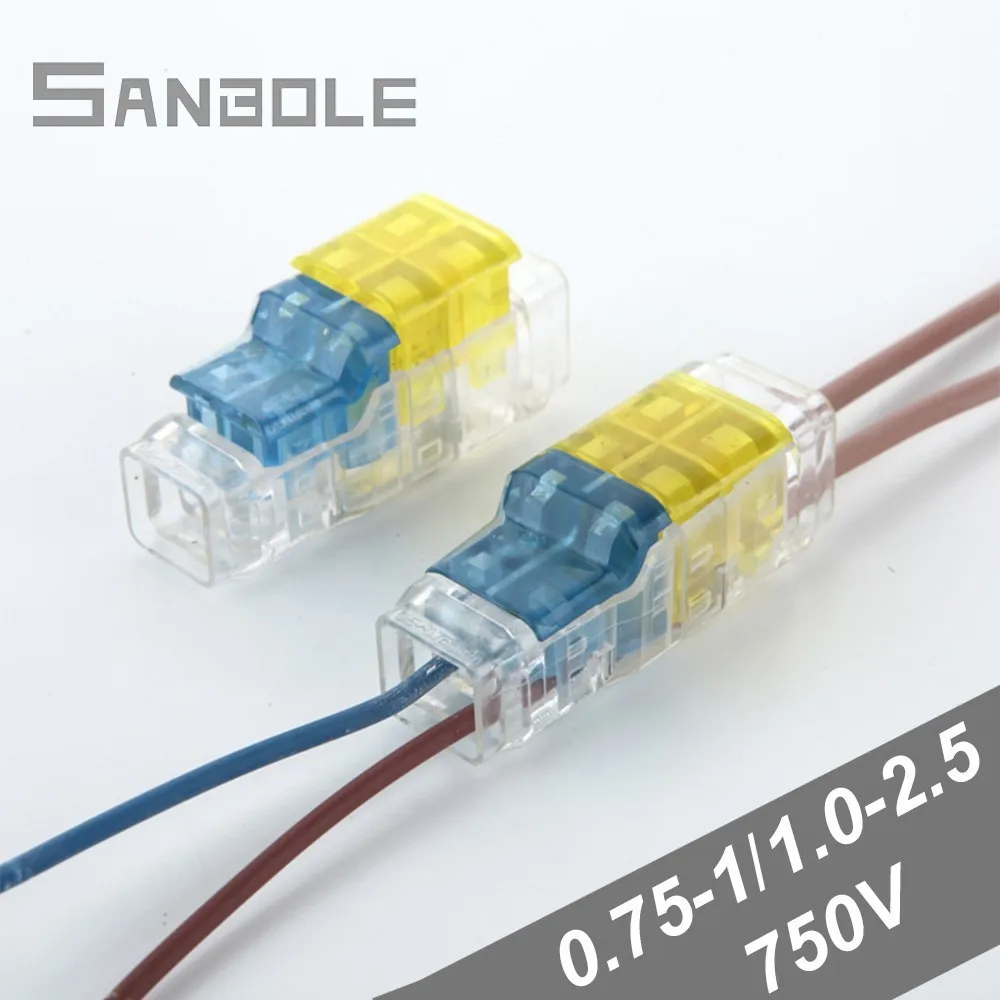 Terminal 750V Avoid Peeling Avoid The Broken Line Wire Connector Fast Connection Terminals 2-in 2-out 2.5 Change 0.75 (10PCS)
Terminal 750V Avoid Peeling Avoid The Broken Line Wire Connector Fast Connection Terminals 2-in 2-out 2.5 Change 0.75 (10PCS)