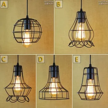 Nordic Loft Iron Art Cage Droplight Industrial Vintage Pendant Light Fixtures for Home Dining Room Bar Hanging Lamp Suspension
Nordic Loft Iron Art Cage Droplight Industrial Vintage Pendant Light Fixtures for Home Dining Room Bar Hanging Lamp Suspension