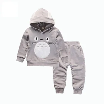 Spring Autumn Children Boys Girls Cartoon Clothing Sets Baby Velvet Hoodies Pants 2Pcs/Sets Fashion Kid Cotton Clothes Tracksuit
Spring Autumn Children Boys Girls Cartoon Clothing Sets Baby Velvet Hoodies Pants 2Pcs/Sets Fashion Kid Cotton Clothes Tracksuit