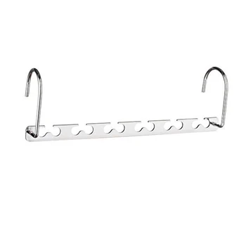 10.5 Inch Closet Space Saving Wardrobe Clothing Magic Hangers Oragnizer Heavy Chrome Hangers, Updated Hook Design Pack of 8
10.5 Inch Closet Space Saving Wardrobe Clothing Magic Hangers Oragnizer Heavy Chrome Hangers, Updated Hook Design Pack of 8