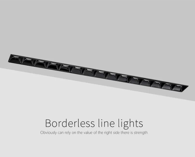 Modern 5W 10W 15W LED Downlight Frameless Line Light Bar Creative Linear Recessed Ceiling Lamps Strip Living Room Corridor Light
Modern 5W 10W 15W LED Downlight Frameless Line Light Bar Creative Linear Recessed Ceiling Lamps Strip Living Room Corridor Light