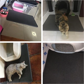 Cat Litter Mat Household Pet EVA Double Foldable Falling Sand Mat Bottom Non-Slip Pet Litter Cat Mat
Cat Litter Mat Household Pet EVA Double Foldable Falling Sand Mat Bottom Non-Slip Pet Litter Cat Mat