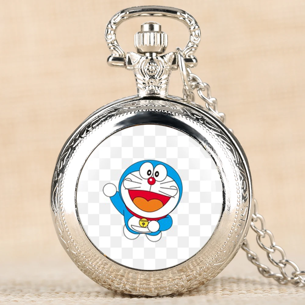 Fob Watch Anime Theme Doraemon Cartoon Character Pocket Watch Clock Pendant Necklace Birthday Gifts for Kids Dropshipping
Fob Watch Anime Theme Doraemon Cartoon Character Pocket Watch Clock Pendant Necklace Birthday Gifts for Kids Dropshipping