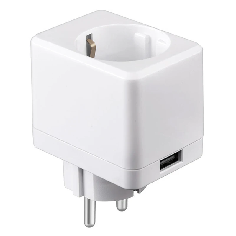 Wifi Smart Eu Plug Socket Power Outlet With Usb Smart Home Automation App Timer Wifi Control For Android/Ios Ac90-240
Wifi Smart Eu Plug Socket Power Outlet With Usb Smart Home Automation App Timer Wifi Control For Android/Ios Ac90-240