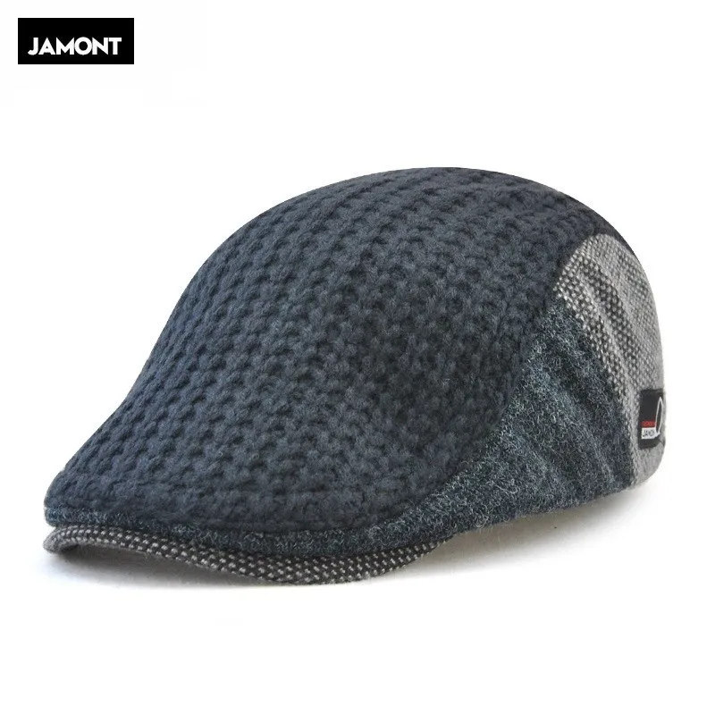Jamont Mens Knitted Wool Beret Cap Winter Warm Hat For Male Duckbill Visor Flat Cap Boina Cabbie Caps Elderly Men Newsboy Hats
Jamont Mens Knitted Wool Beret Cap Winter Warm Hat For Male Duckbill Visor Flat Cap Boina Cabbie Caps Elderly Men Newsboy Hats