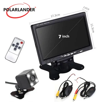 wireless 7 Inch TFT LCD Color Display Screen Car Monitor with 4 led rearview camera
wireless 7 Inch TFT LCD Color Display Screen Car Monitor with 4 led rearview camera