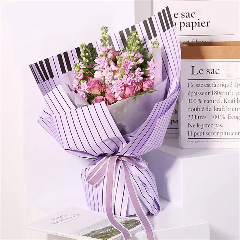 10pcs Chopin Piano Stripes Flowers Kraft Packaging Origami Paper Craft Gift Wrap Florist Wrapping Paper Flower Bouquet Supplies
10pcs Chopin Piano Stripes Flowers Kraft Packaging Origami Paper Craft Gift Wrap Florist Wrapping Paper Flower Bouquet Supplies