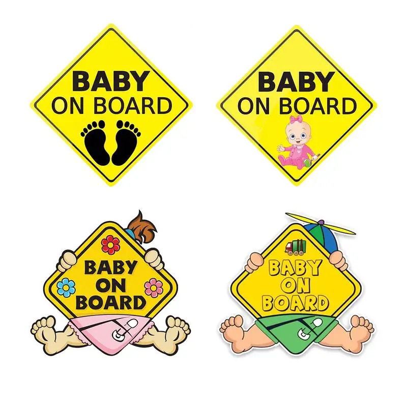 Waterproof Sunscreen Car Sticker Lovely Cartoon BABY ON BOARD Pattern Sticker Color Reflective English Warning Sticker
Waterproof Sunscreen Car Sticker Lovely Cartoon BABY ON BOARD Pattern Sticker Color Reflective English Warning Sticker
