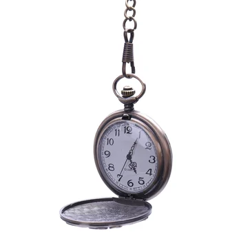 Retro European and American Style Bronze Animal Totem Large Thick Chain Pocket Watch
Retro European and American Style Bronze Animal Totem Large Thick Chain Pocket Watch