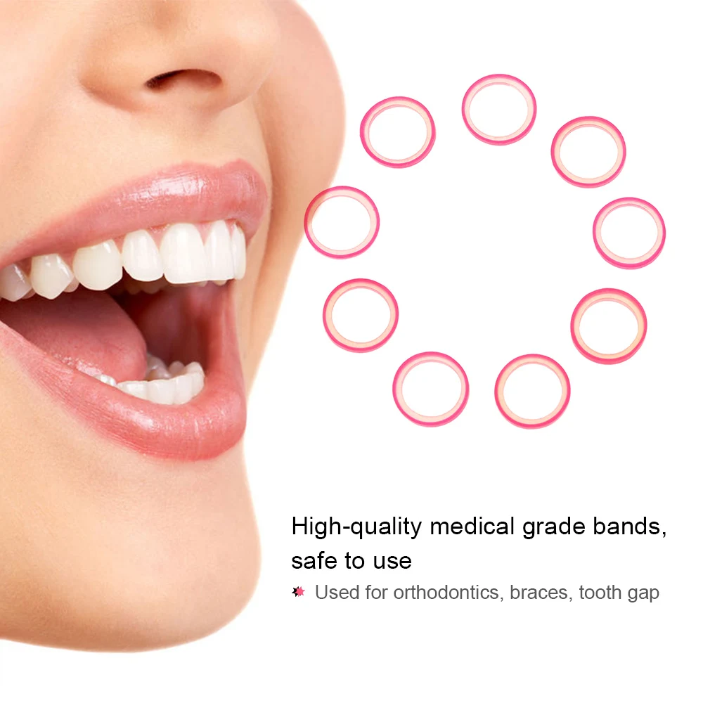 100pcs/pack Dental Orthodontic Rubber Bands Colorful Traction Ring Oral Ties Elastic Rubber Bands Dentist Tools
100pcs/pack Dental Orthodontic Rubber Bands Colorful Traction Ring Oral Ties Elastic Rubber Bands Dentist Tools