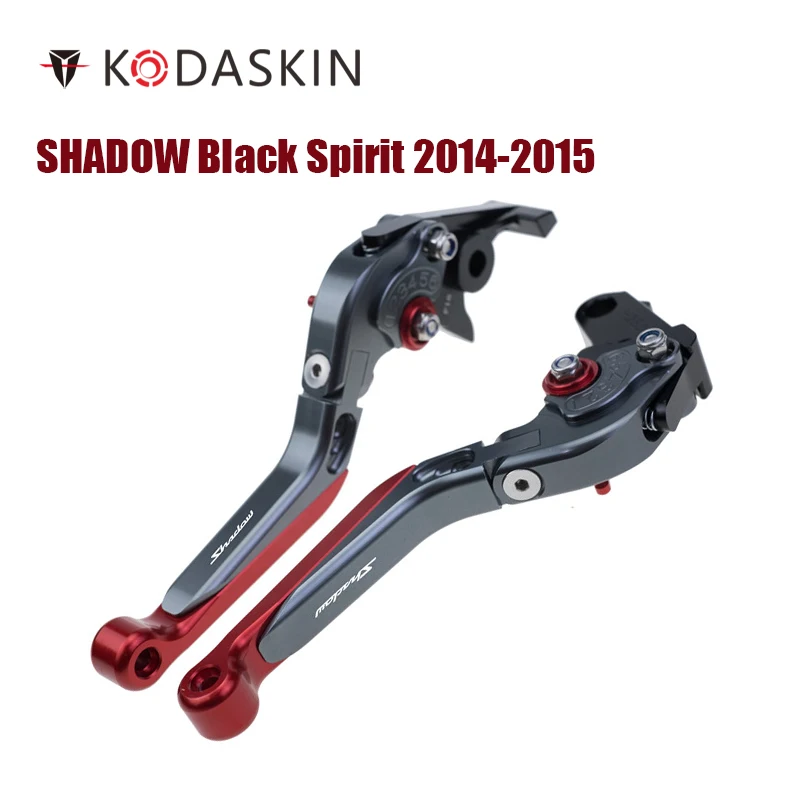 KODASKIN Folding Extendable Brake Clutch Levers for Honda SHADOW Black Spirit 2014-2015
KODASKIN Folding Extendable Brake Clutch Levers for Honda SHADOW Black Spirit 2014-2015
