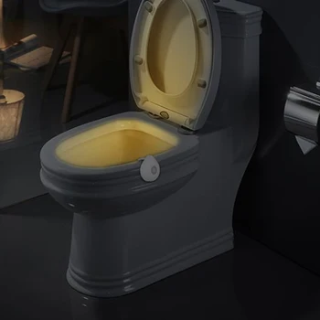 New Style 8 Colors Motion Activated LED Toilet Nightlight Washroom Light Sensitive Battery-operated Lamp
New Style 8 Colors Motion Activated LED Toilet Nightlight Washroom Light Sensitive Battery-operated Lamp