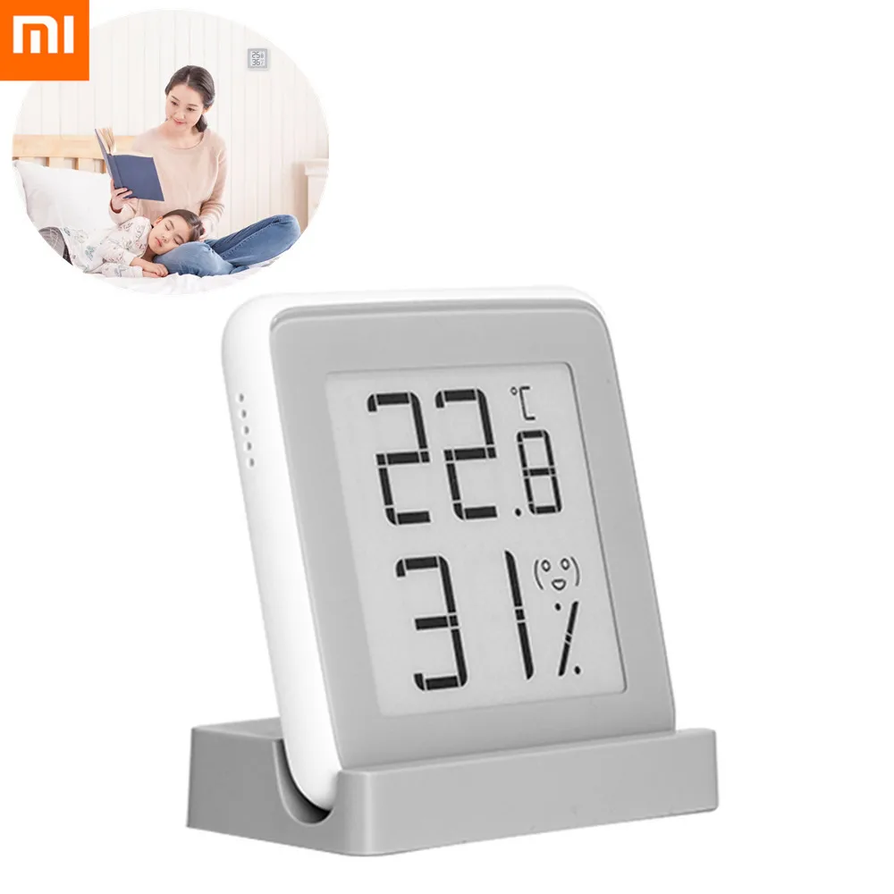 Xiaomi Thermometer Temperature Humidity Sensor with LCD Screen Digital Thermometer Hygrometer for Pregnant Infant Baby Caring
Xiaomi Thermometer Temperature Humidity Sensor with LCD Screen Digital Thermometer Hygrometer for Pregnant Infant Baby Caring