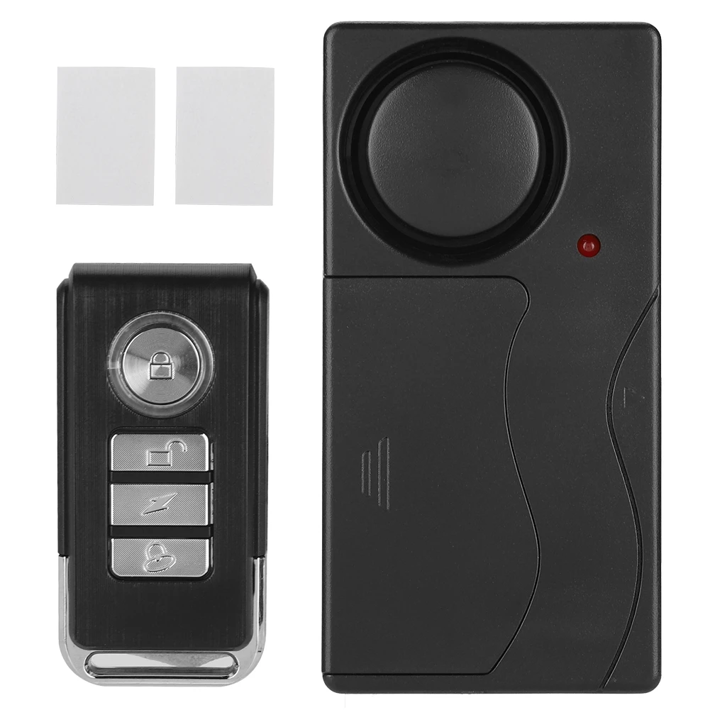 Wireless Vibration Alarm Remote Control Security Burglar Alarm for Door Window Bicycle
Wireless Vibration Alarm Remote Control Security Burglar Alarm for Door Window Bicycle