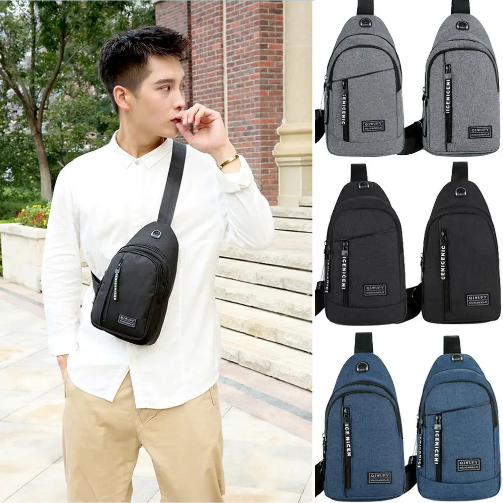 Men Canvas Pack Bag Travel Hiking Cross Body Messenger Shoulder Sling Chest
Men Canvas Pack Bag Travel Hiking Cross Body Messenger Shoulder Sling Chest