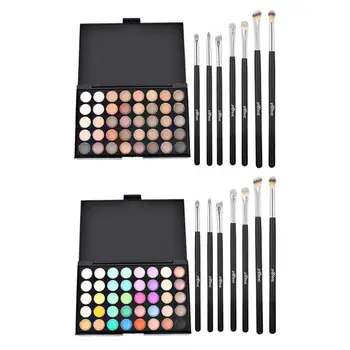Eye Beauty Tools 28/40 Color Pearly Matte Eyeshadow Pallete 7 Cosmetic Eyeshadow Brushes for Sequins Eyeshadow
Eye Beauty Tools 28/40 Color Pearly Matte Eyeshadow Pallete 7 Cosmetic Eyeshadow Brushes for Sequins Eyeshadow