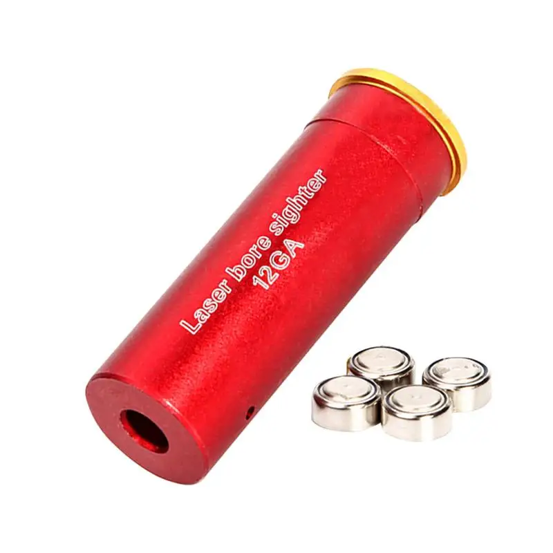 12GA Hunting Red Copper Ray Bore Sighter Hole Optics Boresight Hunting Equipment For Outdoor Camping
12GA Hunting Red Copper Ray Bore Sighter Hole Optics Boresight Hunting Equipment For Outdoor Camping