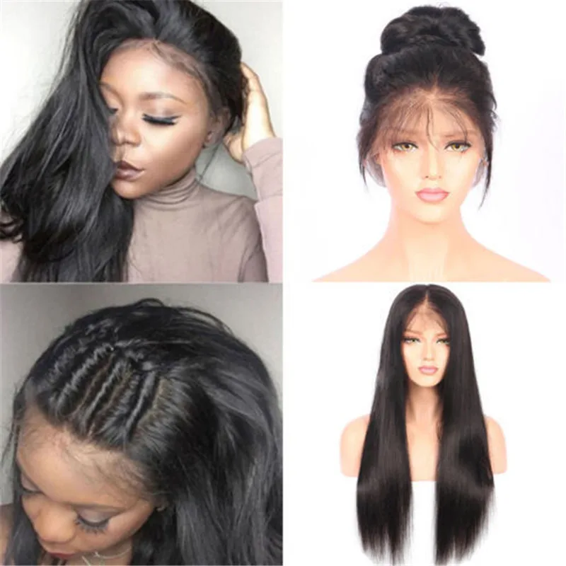 Women Half Wig Bandage Glueless Long Straight Hair Wigs Cosplay Female Black Straight Long Hair
Women Half Wig Bandage Glueless Long Straight Hair Wigs Cosplay Female Black Straight Long Hair