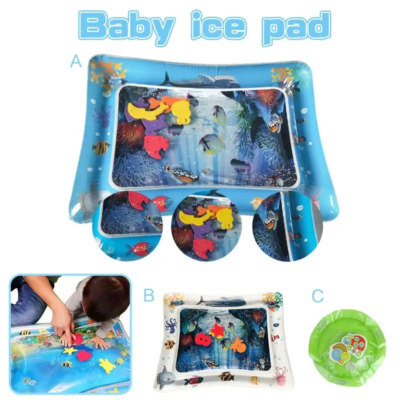 Creative Dual Use Toys Baby Inflatable Patted Pad Baby Inflatable Water Cushion - Prostrate Water Cushion Pat for Infant Toddler
Creative Dual Use Toys Baby Inflatable Patted Pad Baby Inflatable Water Cushion - Prostrate Water Cushion Pat for Infant Toddler