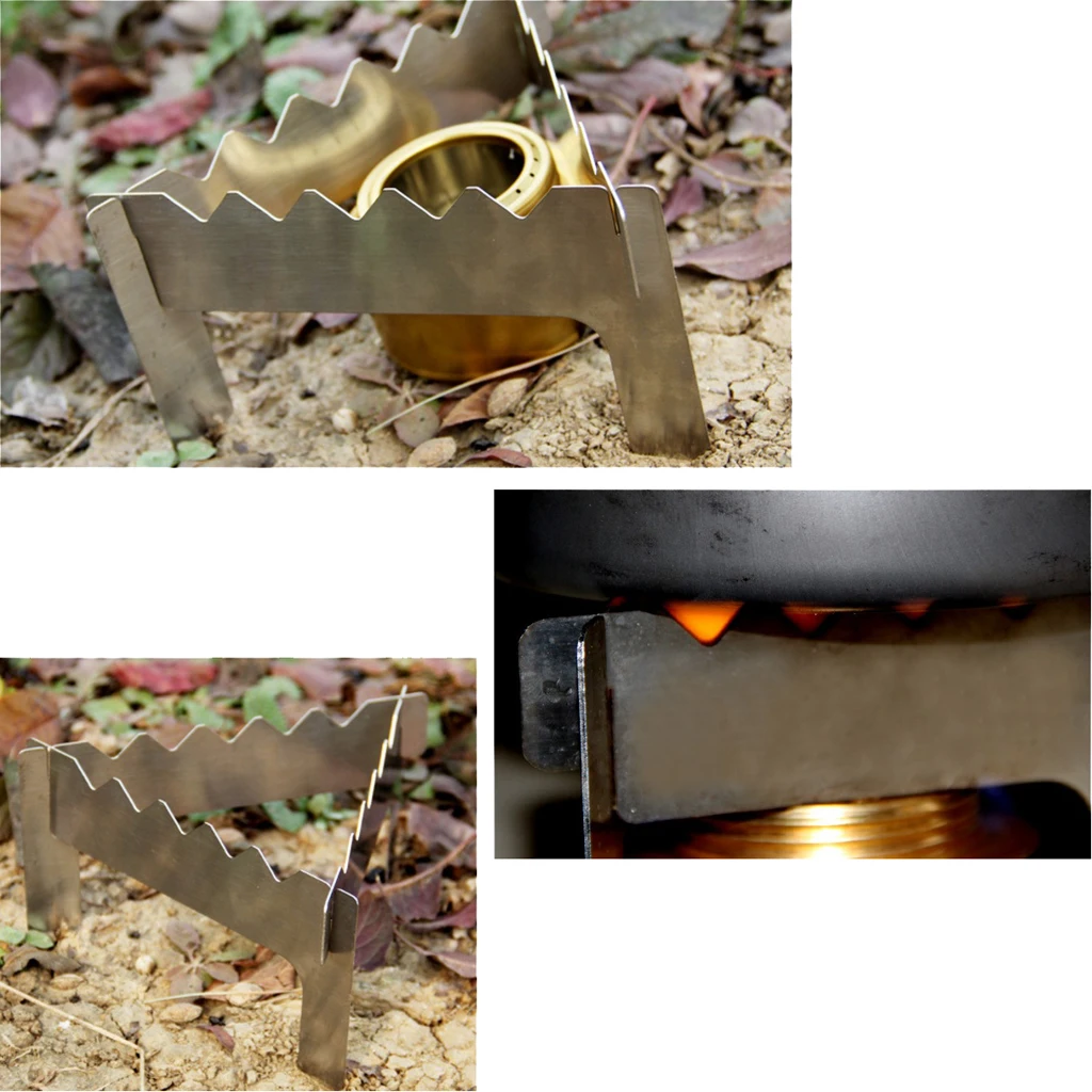 Outdoor Stove Portable Outdoor Camping Folding Alcohol Stove Support Tripod Stand Bracket for Camping Picnic BBQ Accessory
Outdoor Stove Portable Outdoor Camping Folding Alcohol Stove Support Tripod Stand Bracket for Camping Picnic BBQ Accessory