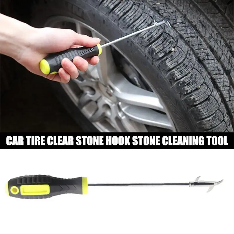 Car Tire Stone Cleaner Groove Broken Stone Remover Tire Cleaning Hook Tire Cleaning Tool Car-styling Pick-Up Hook Tire
Car Tire Stone Cleaner Groove Broken Stone Remover Tire Cleaning Hook Tire Cleaning Tool Car-styling Pick-Up Hook Tire