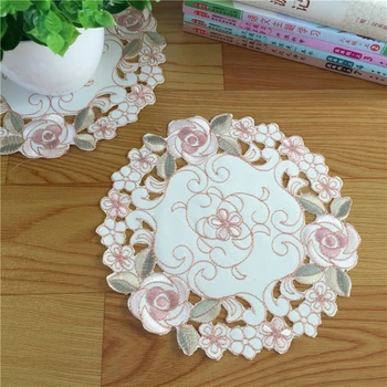 European Style Cup Mat Coffee Pad Mat Table Mat Disc Pad Heat Insulation Pad Vase Pad Tablecloth Christmas Wedding Decoration
European Style Cup Mat Coffee Pad Mat Table Mat Disc Pad Heat Insulation Pad Vase Pad Tablecloth Christmas Wedding Decoration