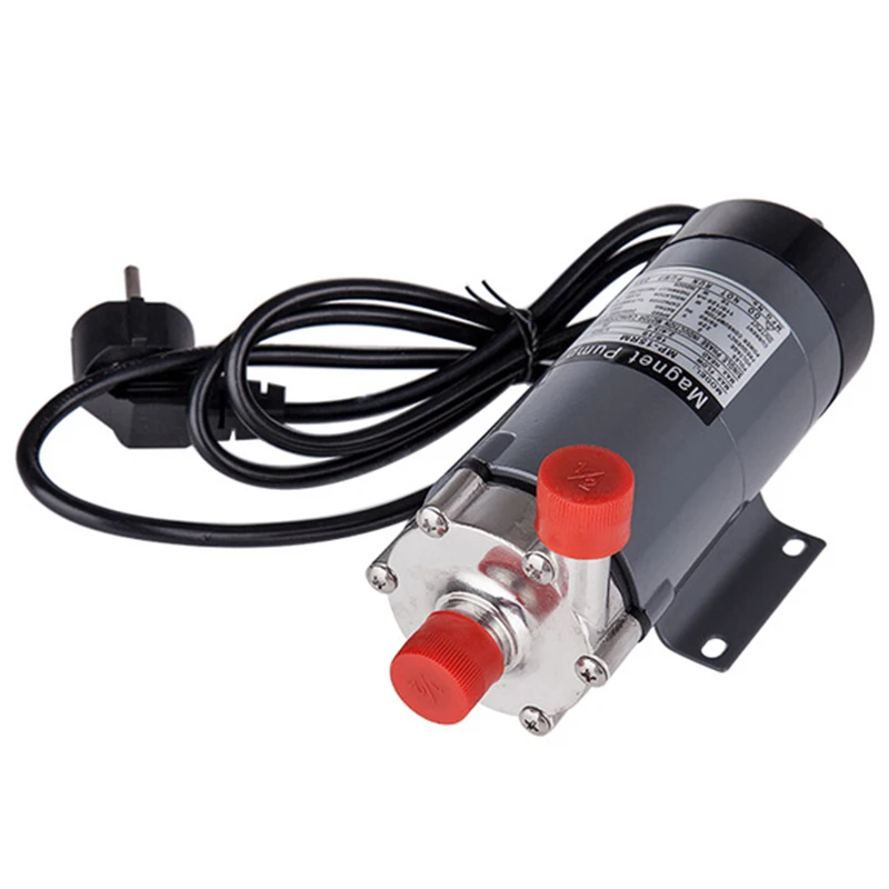 EU Plug Magnetic Drive Pump 15R With 304 Stainless Steel Head,Beer Brewing, 220V European Plug With 1/2Npt Thread
EU Plug Magnetic Drive Pump 15R With 304 Stainless Steel Head,Beer Brewing, 220V European Plug With 1/2Npt Thread