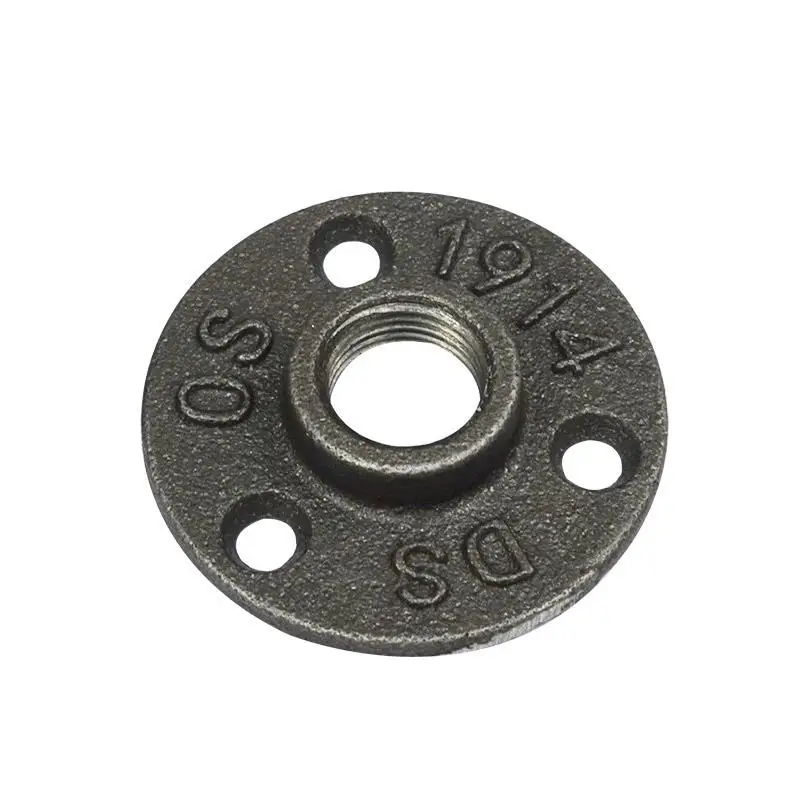 1’’ /1/2" 3/4" Decorative Malleable Iron Floor Wall Flange Malleable Cast Iron Pipe Fittings Threaded Hole Fitting Connector
1’’ /1/2" 3/4" Decorative Malleable Iron Floor Wall Flange Malleable Cast Iron Pipe Fittings Threaded Hole Fitting Connector
