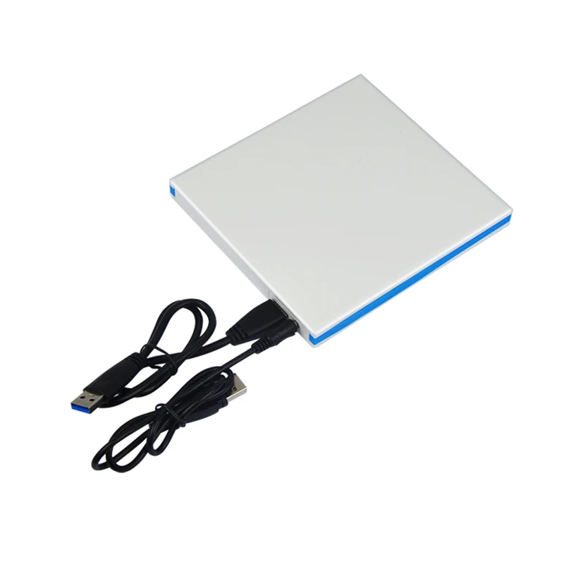 USB3.0 TO SATA 12.7mm / SATA interface, external optical drive box color widened external optical drive box white
USB3.0 TO SATA 12.7mm / SATA interface, external optical drive box color widened external optical drive box white