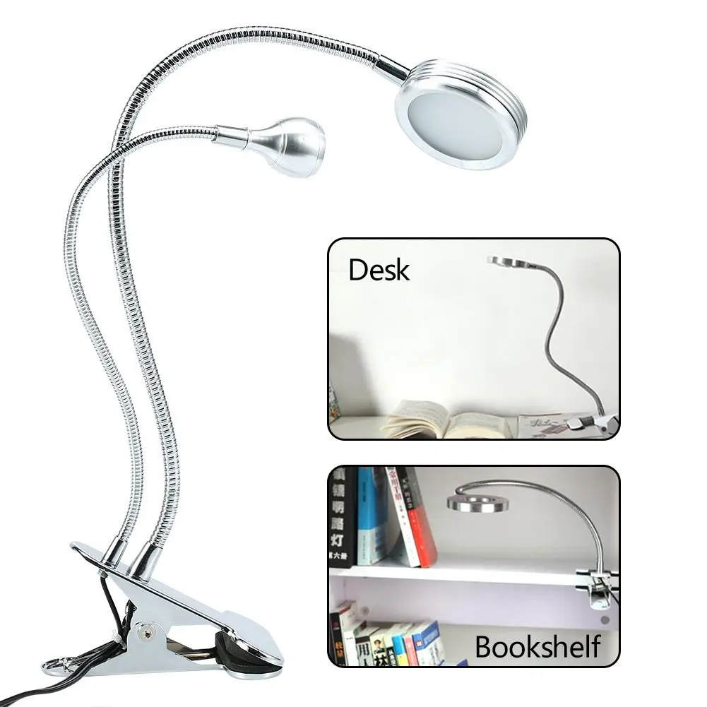Creative 2 in 1 Clip Table Lamp USB Double-Head Adjustable USB Desk Light For Reading Eyebrow Tattoo Nail Art Beauty Makeup
Creative 2 in 1 Clip Table Lamp USB Double-Head Adjustable USB Desk Light For Reading Eyebrow Tattoo Nail Art Beauty Makeup