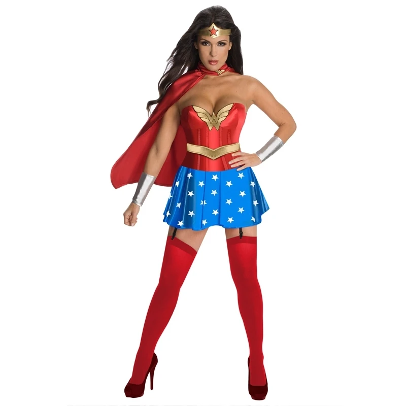 Hot On Sale Adult Wonder Woman Red Bustier Corset Halloween Costume Dc Superhero Cosplay Fancy Dress One Size Fit Most
Hot On Sale Adult Wonder Woman Red Bustier Corset Halloween Costume Dc Superhero Cosplay Fancy Dress One Size Fit Most