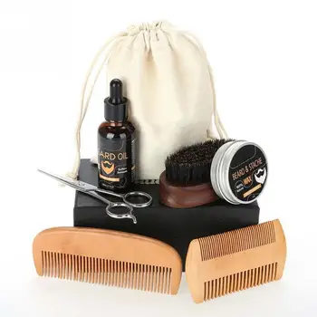7pcs Beard Care Kit Balm + Beard Oil + Comb + Brush + Scissor + Comb Bag + Cloth Bag bc
7pcs Beard Care Kit Balm + Beard Oil + Comb + Brush + Scissor + Comb Bag + Cloth Bag bc
