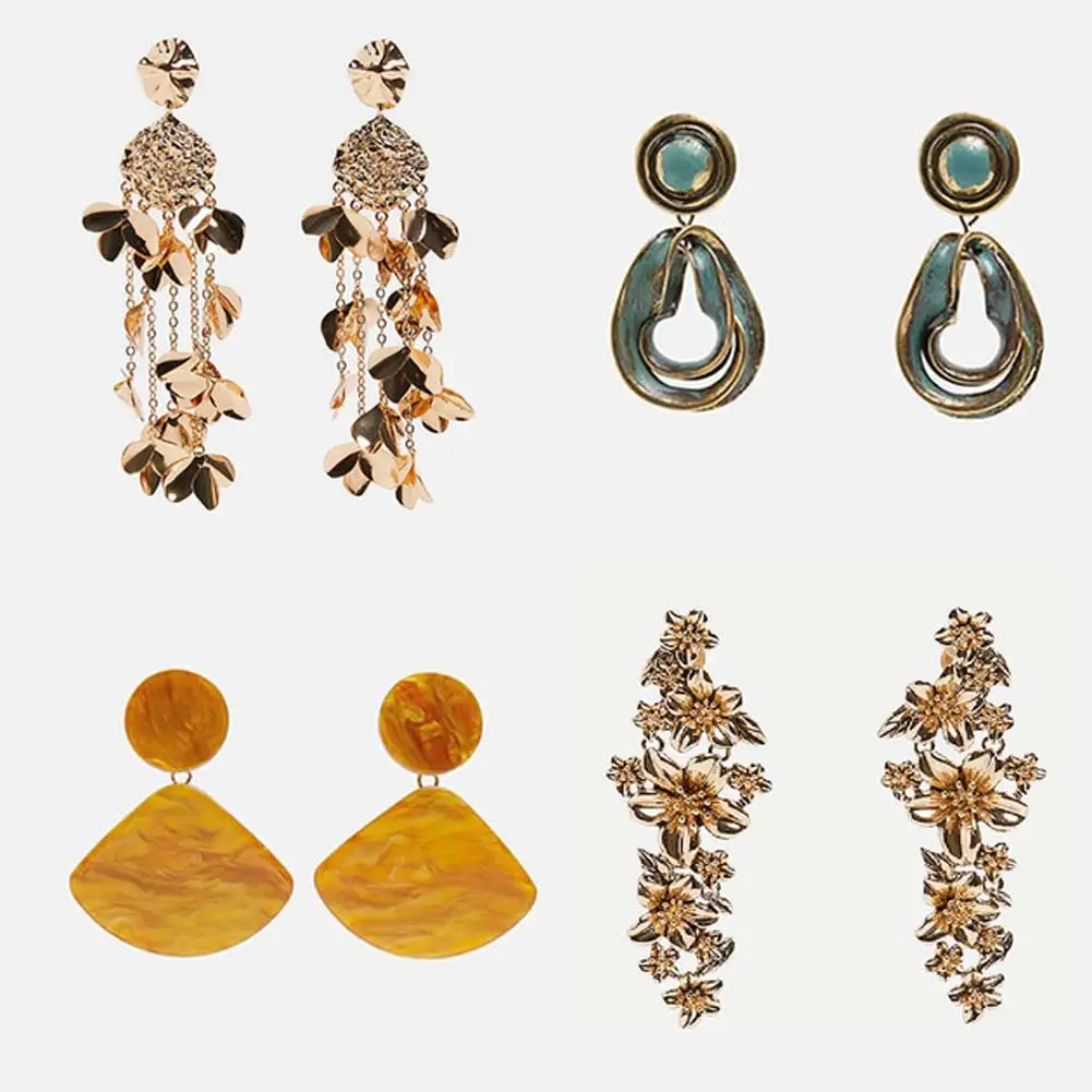 Flatfoosie ZA New Gold Color Resin Fringed Drop Earrings For Women 2019 Bohemian Wedding Flower Statement Dangle Earring Jewelry
Flatfoosie ZA New Gold Color Resin Fringed Drop Earrings For Women 2019 Bohemian Wedding Flower Statement Dangle Earring Jewelry