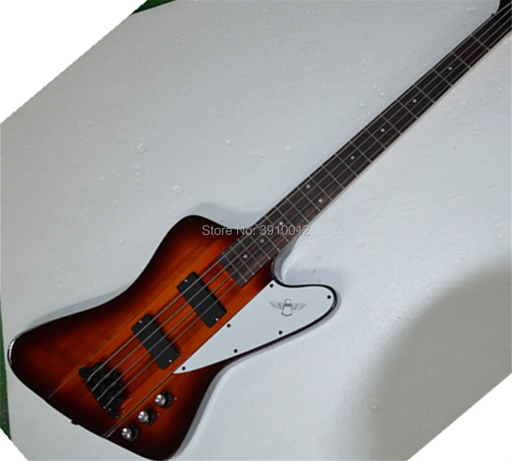 High Quality 4 string Firebird electric bass guitar white pickguard All Color available
High Quality 4 string Firebird electric bass guitar white pickguard All Color available