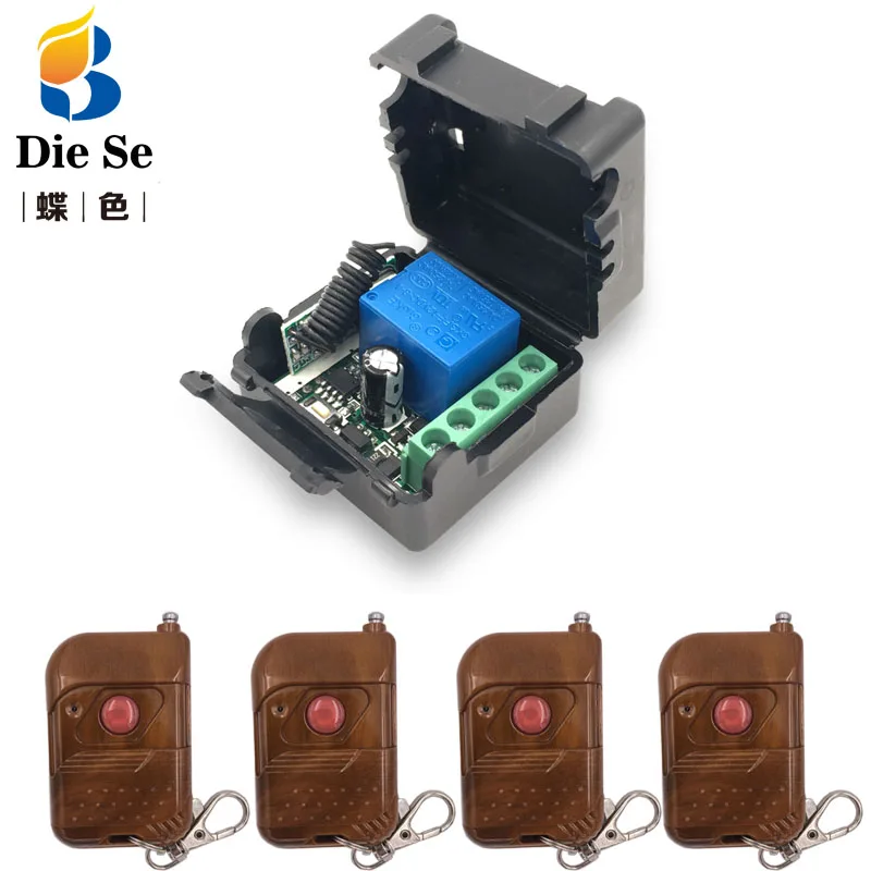 433MHz Universal Remote Control DC12V 1CH rf Relay Receiver and Transmitter for Universal Garage Control and Remote Door Control
433MHz Universal Remote Control DC12V 1CH rf Relay Receiver and Transmitter for Universal Garage Control and Remote Door Control