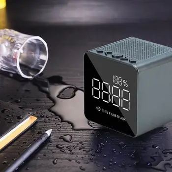 Fashionable Plug-in Card Bluetooth Speaker Alarm Clock Speaker With FM Audio Soundbar Bluetooth Speaker Woofer Drop Shipping
Fashionable Plug-in Card Bluetooth Speaker Alarm Clock Speaker With FM Audio Soundbar Bluetooth Speaker Woofer Drop Shipping